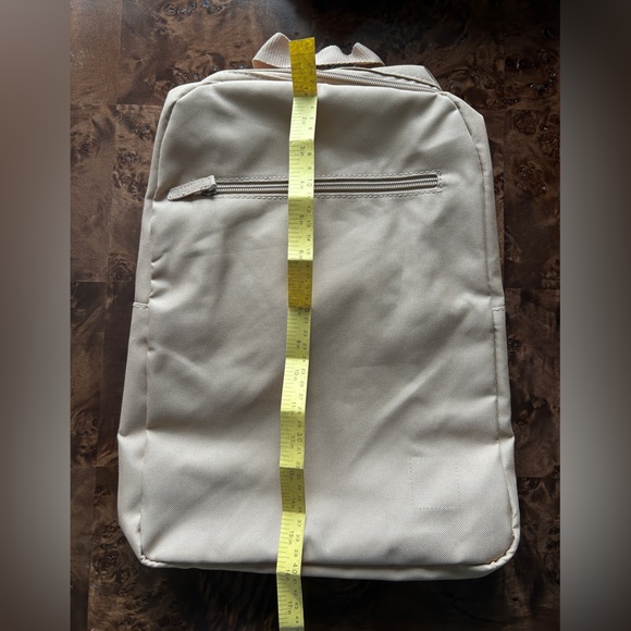 Brand New Unused Minimalist Tan Backpack - Picture 4 of 4